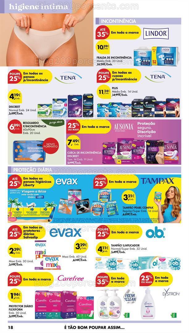 Antevisão Folheto PINGO DOCE Cuidados Pessoais e do Lar - 18 junho a 1 julho