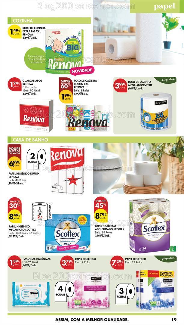 Antevisão Folheto PINGO DOCE Cuidados Pessoais e do Lar - 18 junho a 1 julho