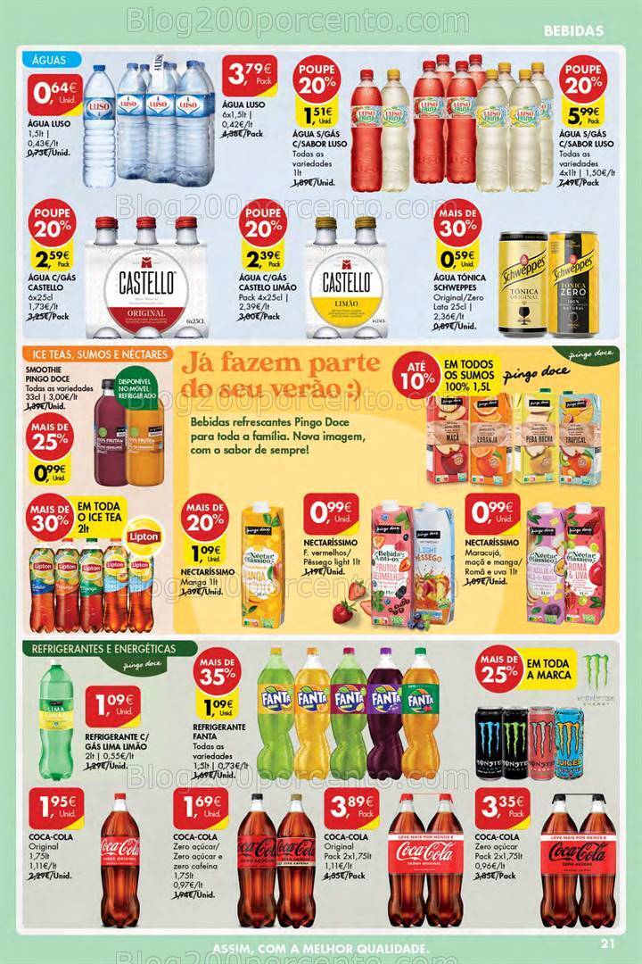 Antevisão Folheto PINGO DOCE Açores Promoções de 20 a 26 junho