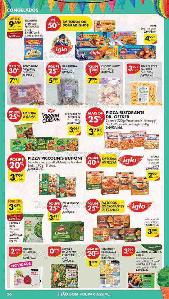 Antevisão Folheto PINGO DOCE Lojas Grandes Promoções de 20 a 26 junho