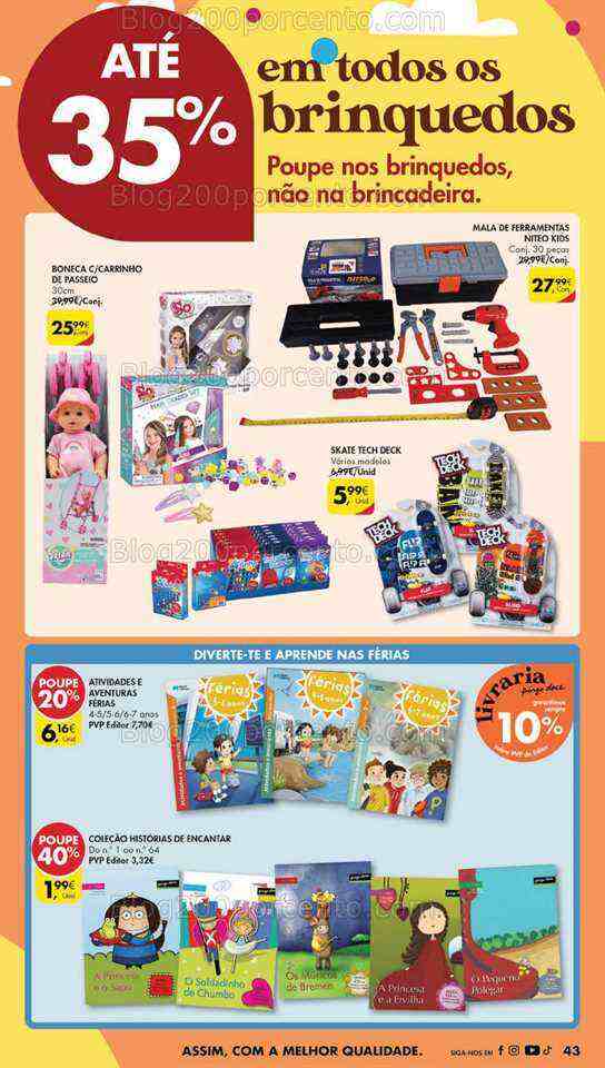 Antevisão Folheto PINGO DOCE Bazar Lojas Grandes Promoções de 20 a 26 junho