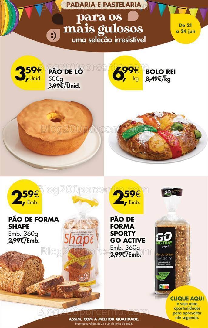 Antevisão Folheto PINGO DOCE Fim de Semana Promoções de 21 a 24 junho