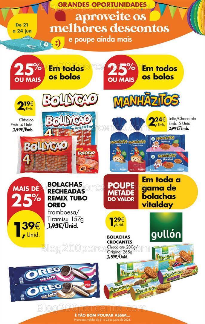 Antevisão Folheto PINGO DOCE Fim de Semana Promoções de 21 a 24 junho