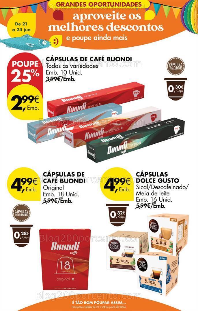 Antevisão Folheto PINGO DOCE Fim de Semana Promoções de 21 a 24 junho