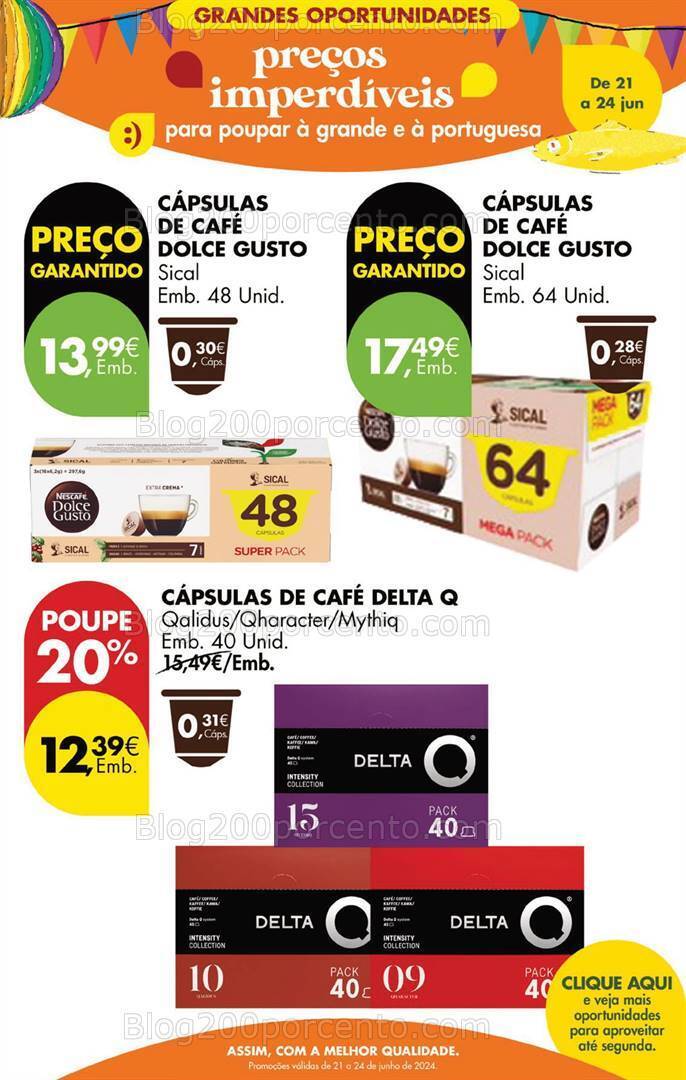Antevisão Folheto PINGO DOCE Fim de Semana Promoções de 21 a 24 junho