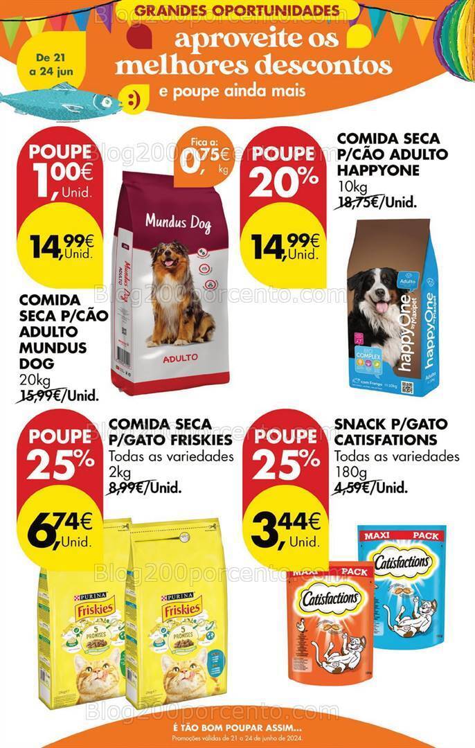 Antevisão Folheto PINGO DOCE Fim de Semana Promoções de 21 a 24 junho