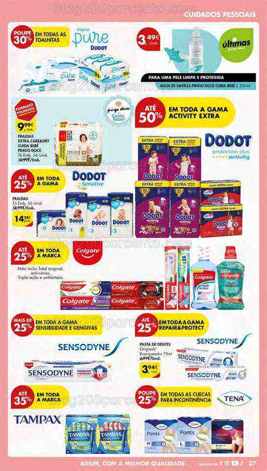 Antevisão Folheto PINGO DOCE Lojas Pequenas Promoções de 27 junho a 3 julho