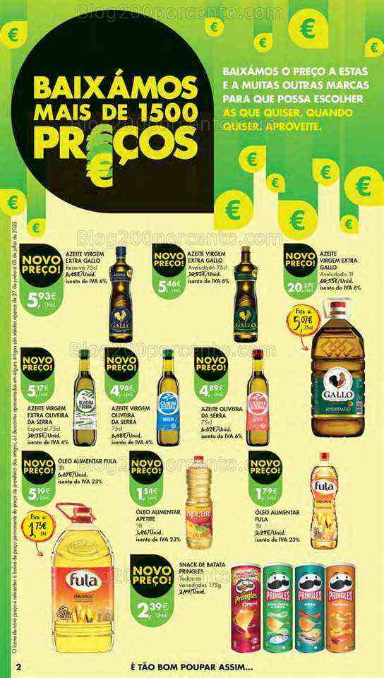 Antevisão Folheto PINGO DOCE Lojas Médias Promoções de 27 junho a 3 julho