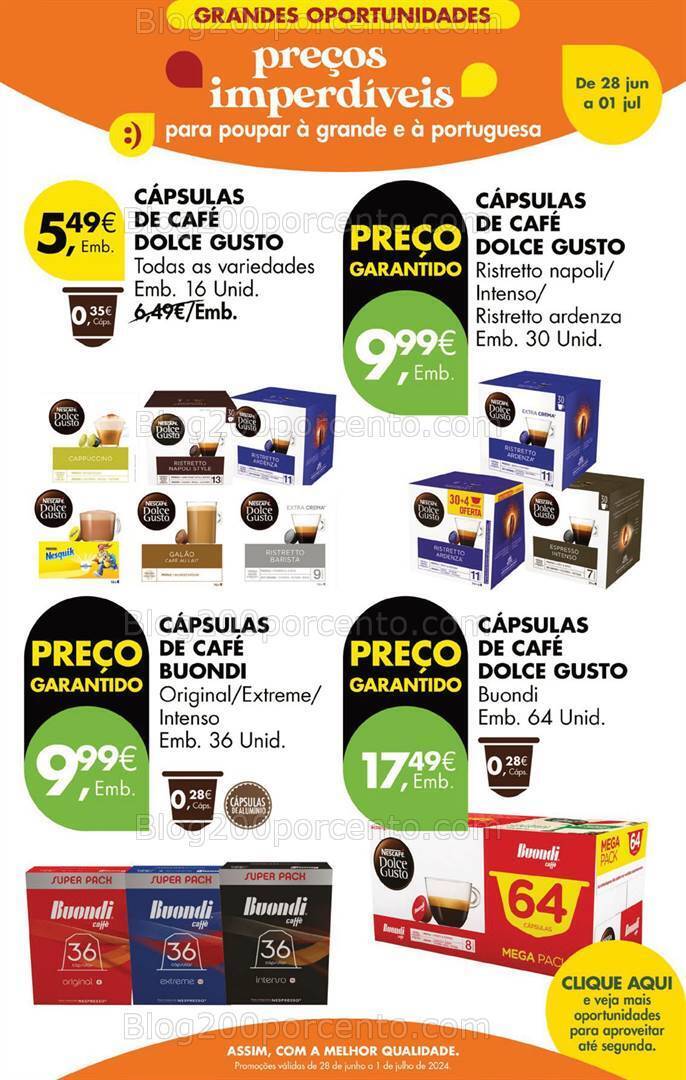 Antevisão Folheto PINGO DOCE Promoções Fim de Semana - 28 junho a 1 julho
