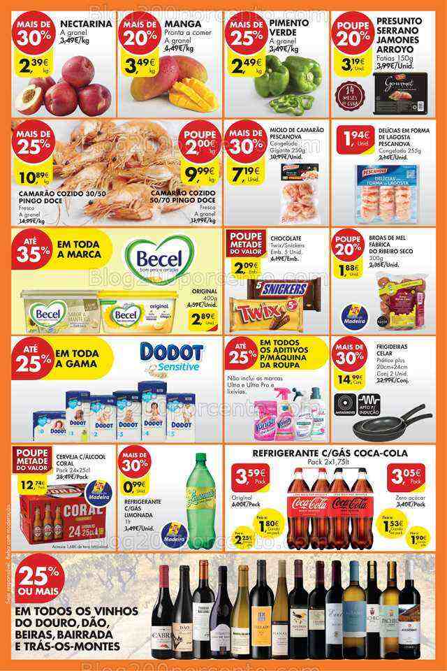 Antevisão Folheto PINGO DOCE Madeira Promoções Fim de Semana - 30 junho a 3 julho