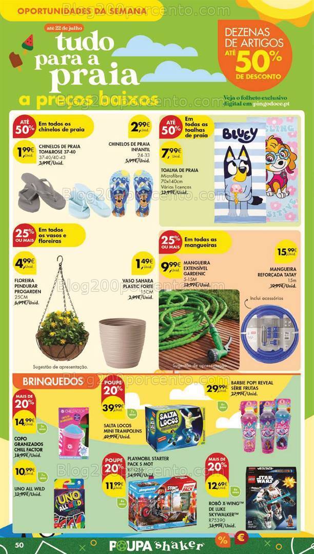 Antevisão Folheto PINGO DOCE Lojas Grandes Promoções de 2 a 8 julho