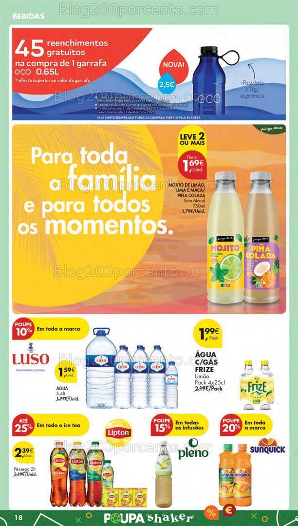 Antevisão Folheto PINGO DOCE Lojas Pequenas Promoções de 2 a 8 julho