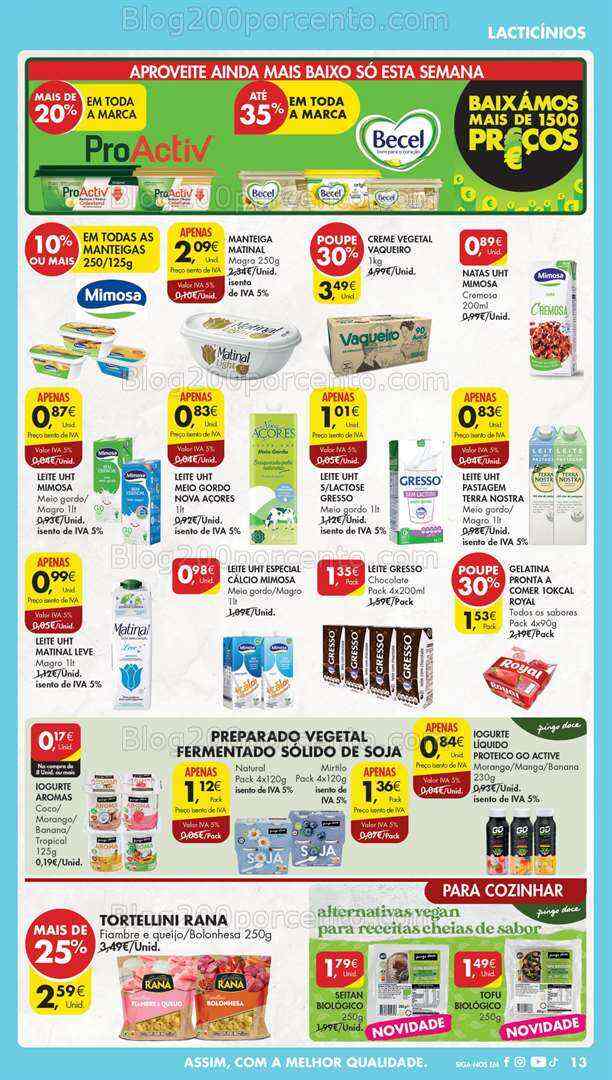 Antevisão Folheto PINGO DOCE Madeira Promoções de 4 a 10 julho