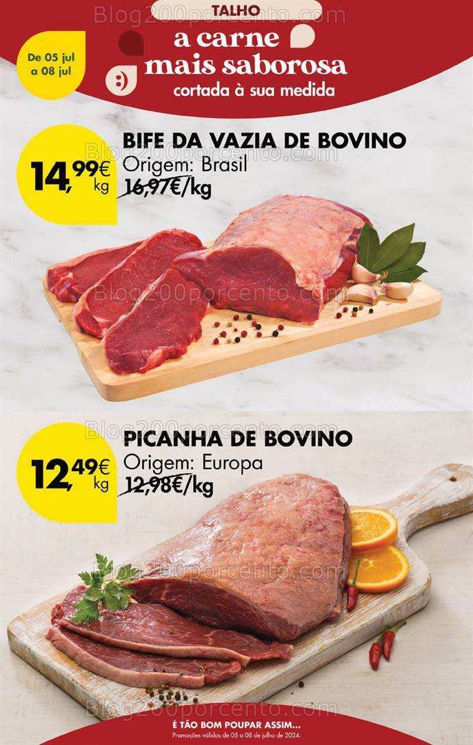 Antevisão Folheto PINGO DOCE Promoções Fim de Semana - 5 a 8 julho