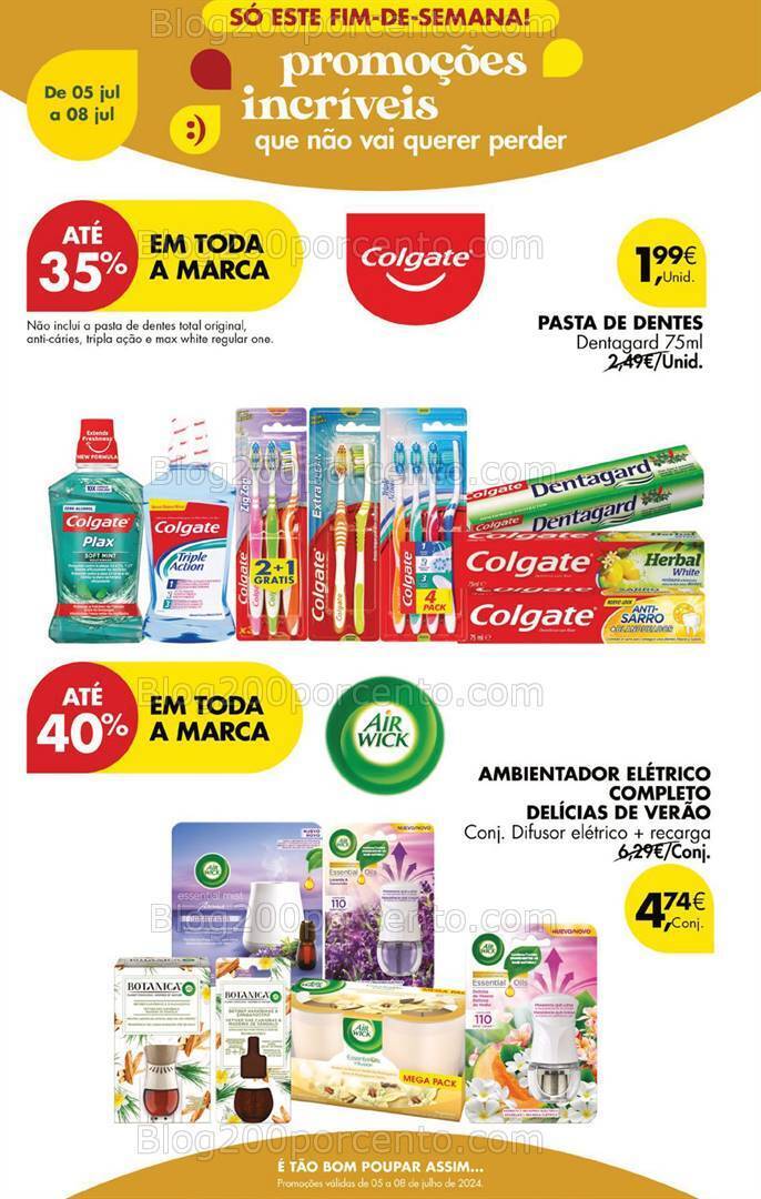 Antevisão Folheto PINGO DOCE Promoções Fim de Semana - 5 a 8 julho