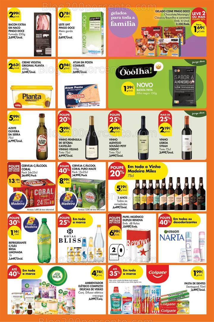 Antevisão Folheto PINGO DOCE Madeira Promoções Fim de Semana - 5 a 8 julho