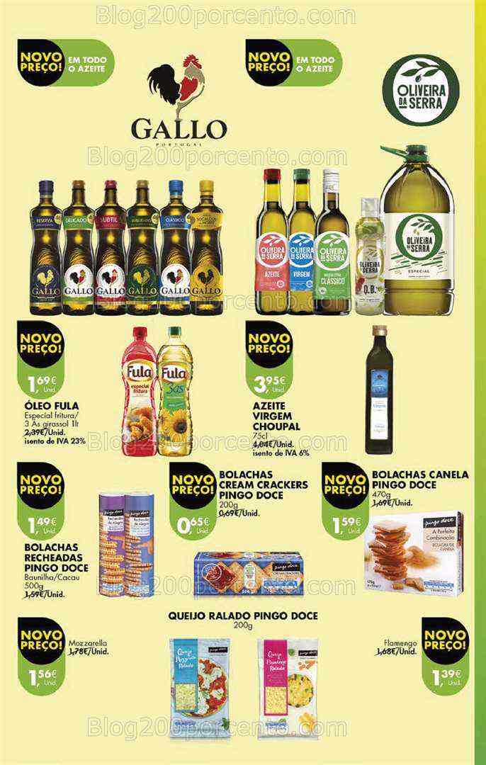 Antevisão Folheto PINGO DOCE Lojas Norte Promoções Fim de Semana - 6 a 10 julho