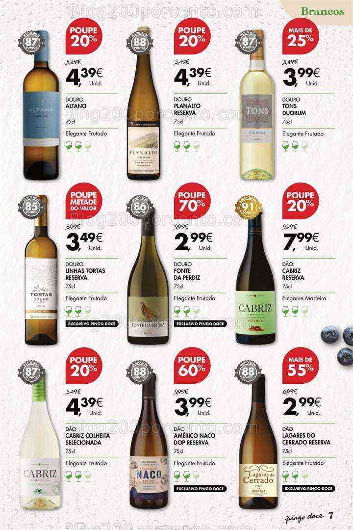 Antevisão Folheto PINGO DOCE Vinhos Promoções de 18 julho a 7 agosto