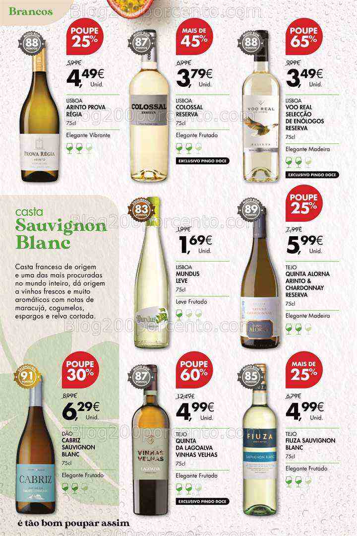 Antevisão Folheto PINGO DOCE Vinhos Promoções de 18 julho a 7 agosto
