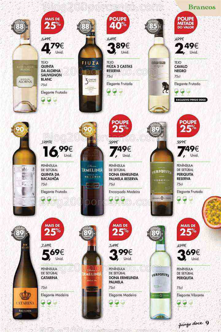 Antevisão Folheto PINGO DOCE Vinhos Promoções de 18 julho a 7 agosto