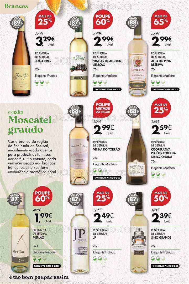 Antevisão Folheto PINGO DOCE Vinhos Promoções de 18 julho a 7 agosto