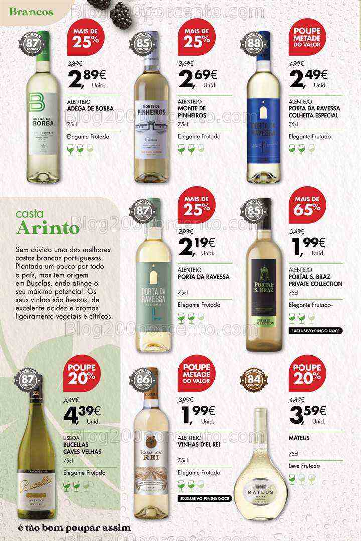 Antevisão Folheto PINGO DOCE Vinhos Promoções de 18 julho a 7 agosto