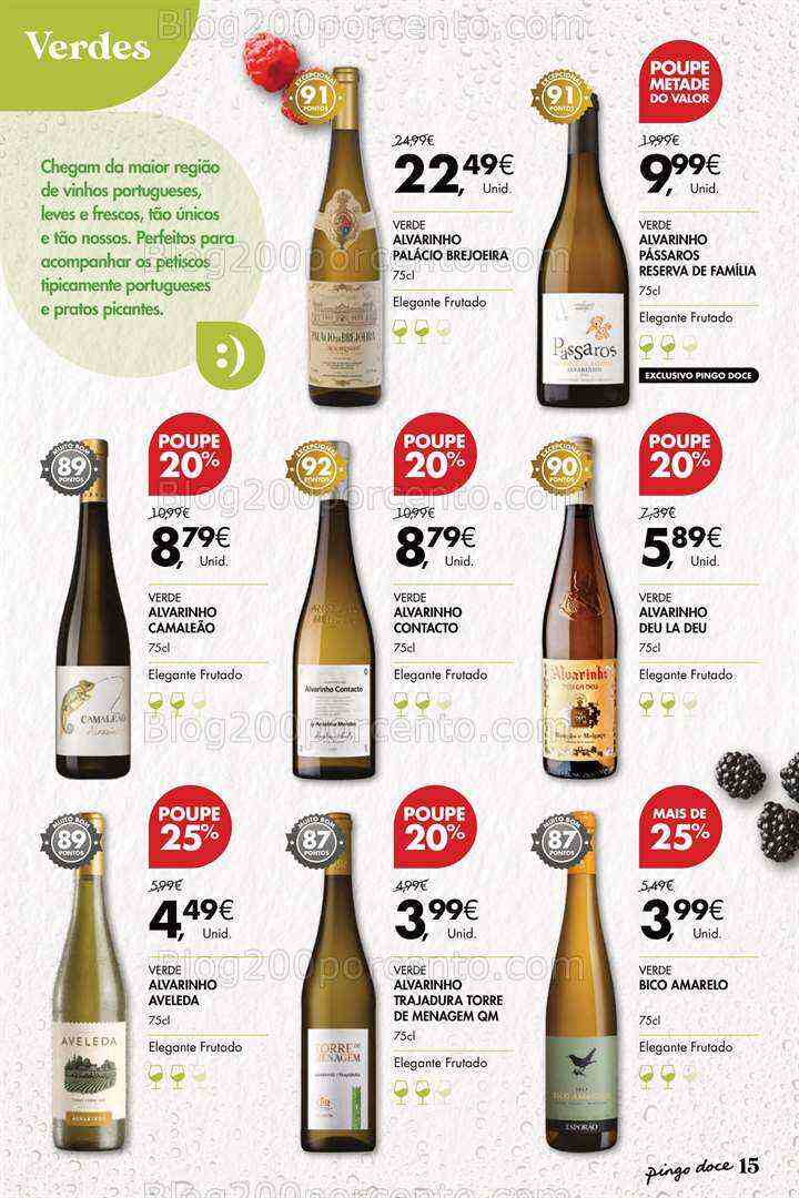 Antevisão Folheto PINGO DOCE Vinhos Promoções de 18 julho a 7 agosto