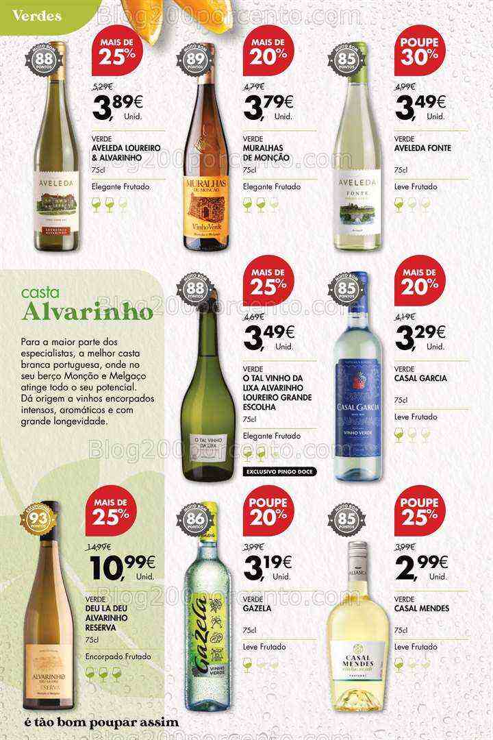 Antevisão Folheto PINGO DOCE Vinhos Promoções de 18 julho a 7 agosto