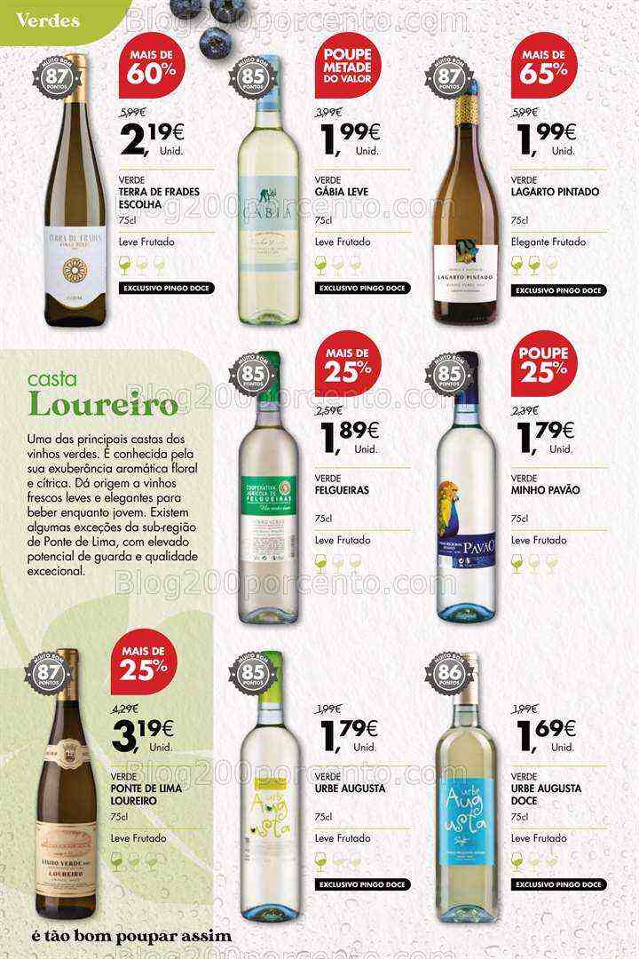 Antevisão Folheto PINGO DOCE Vinhos Promoções de 18 julho a 7 agosto