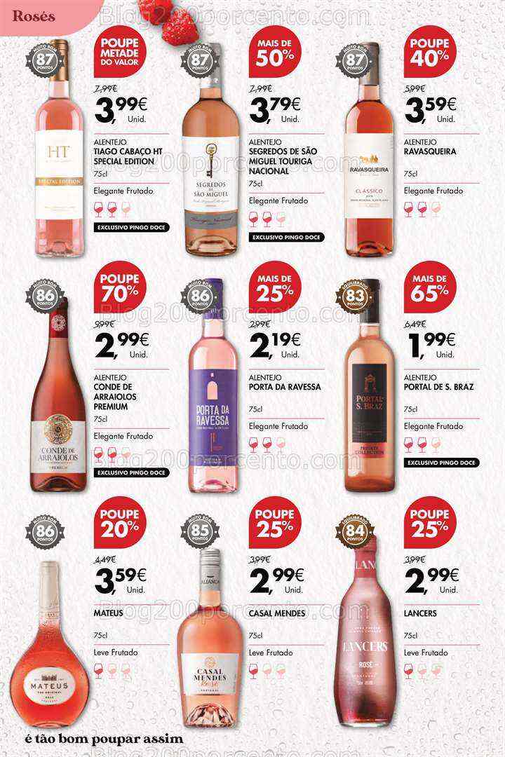 Antevisão Folheto PINGO DOCE Vinhos Promoções de 18 julho a 7 agosto