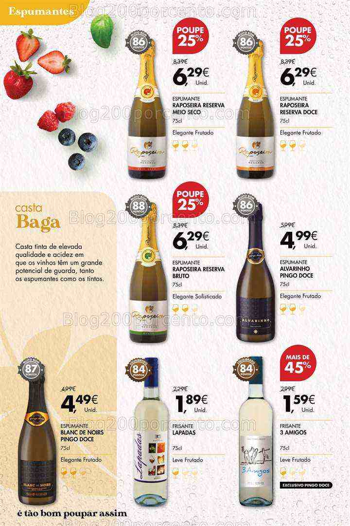 Antevisão Folheto PINGO DOCE Vinhos Promoções de 18 julho a 7 agosto