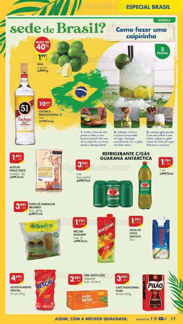 Antevisão Folheto PINGO DOCE Lojas Grandes Promoções de 11 a 17 julho