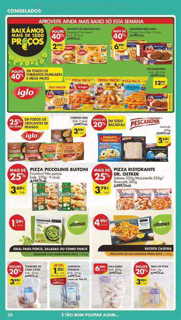 Antevisão Folheto PINGO DOCE Lojas Grandes Promoções de 11 a 17 julho
