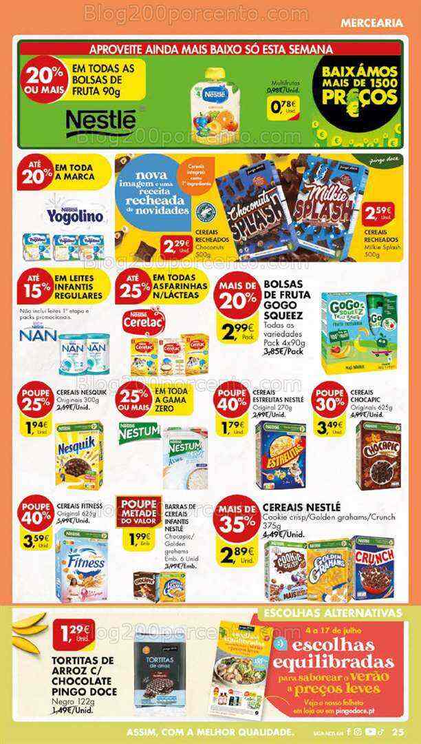 Antevisão Folheto PINGO DOCE Lojas Pequenas Promoções de 11 a 17 julho