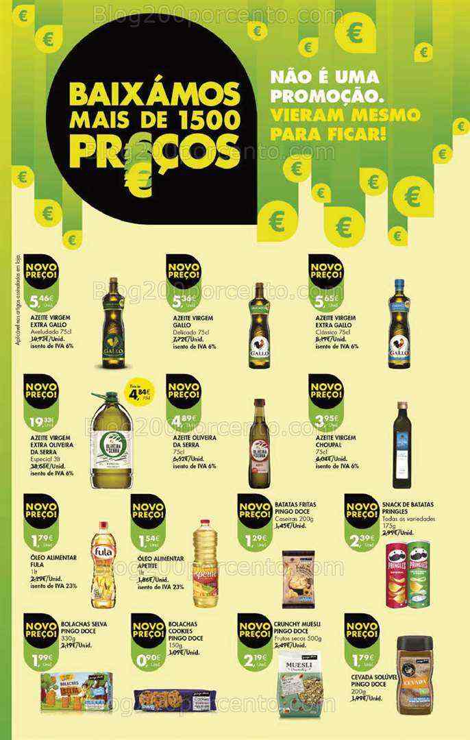 Antevisão Folheto PINGO DOCE Promoções Fim de Semana - 13 a 17 julho