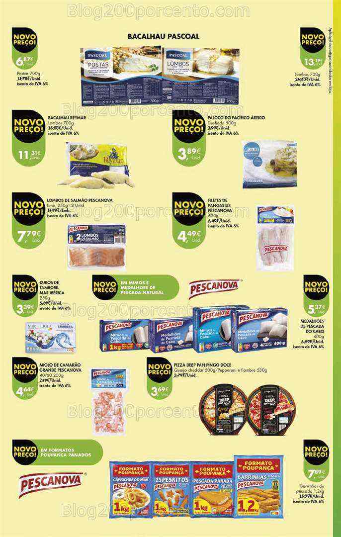 Antevisão Folheto PINGO DOCE Promoções Fim de Semana - 13 a 17 julho