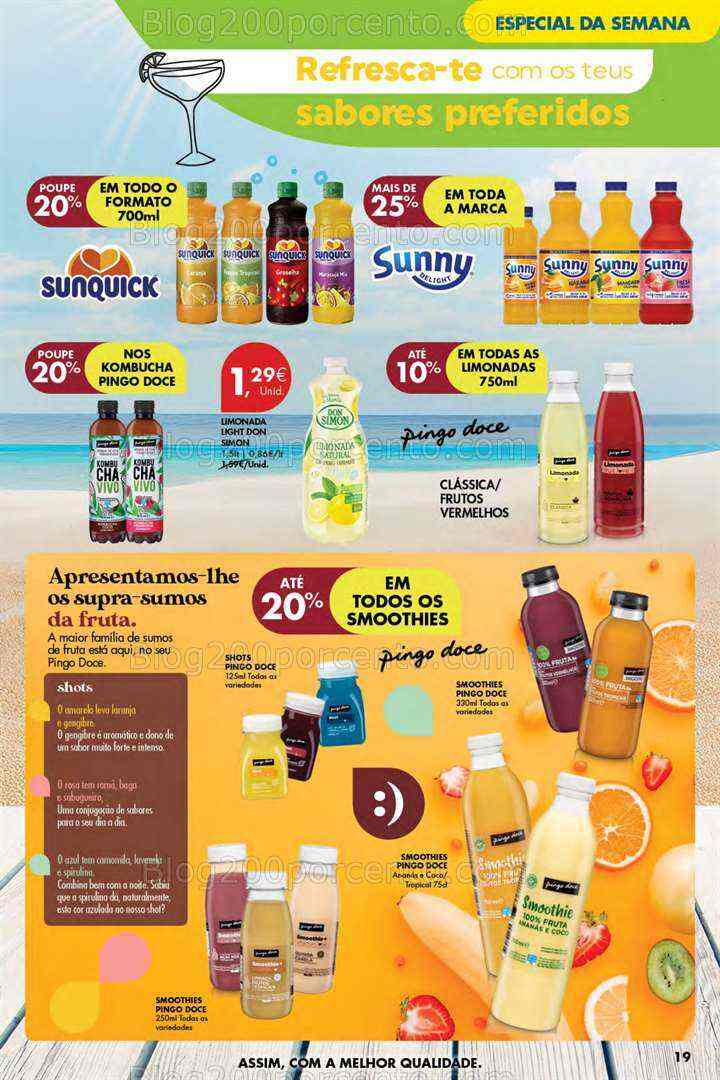 Antevisão Folheto PINGO DOCE Açores Promoções de 13 a 19 julho