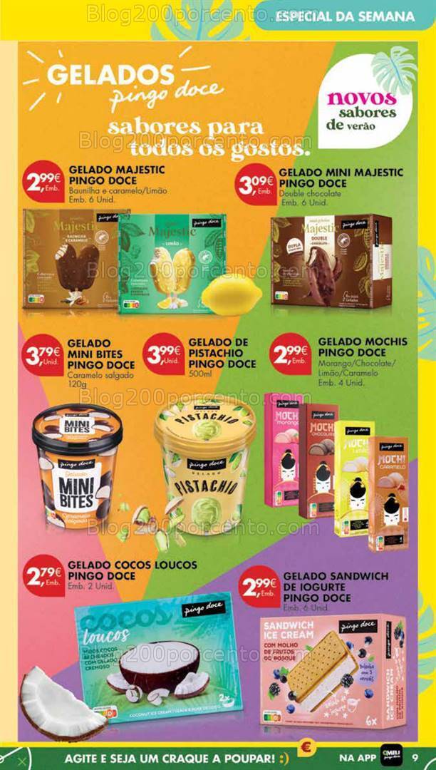 Antevisão Folheto PINGO DOCE Madeira Promoções de 9 a 15 julho