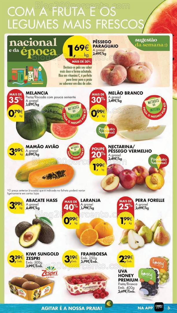 Antevisão Folheto PINGO DOCE Lojas Grandes Promoções de 16 a 22 julho