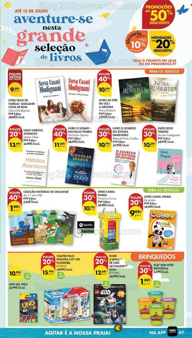 Antevisão Folheto PINGO DOCE Lojas Grandes Promoções de 16 a 22 julho