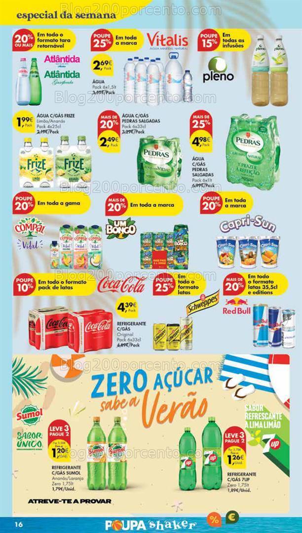 Antevisão Folheto PINGO DOCE Madeira Promoções de 16 a 22 julho