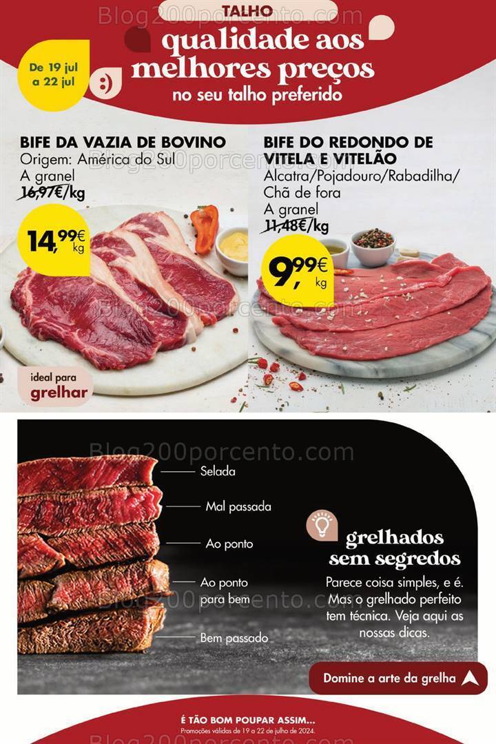 Antevisão Folheto PINGO DOCE Promoções Fim de Semana - 19 a 22 julho