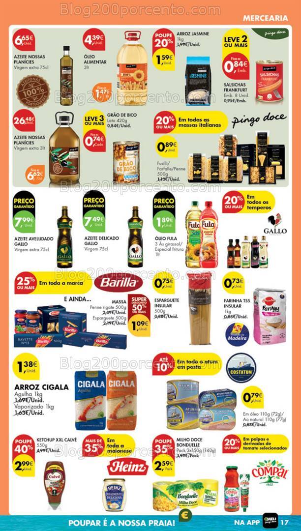 Antevisão Folheto PINGO DOCE Madeira Promoções de 23 a 29 julho