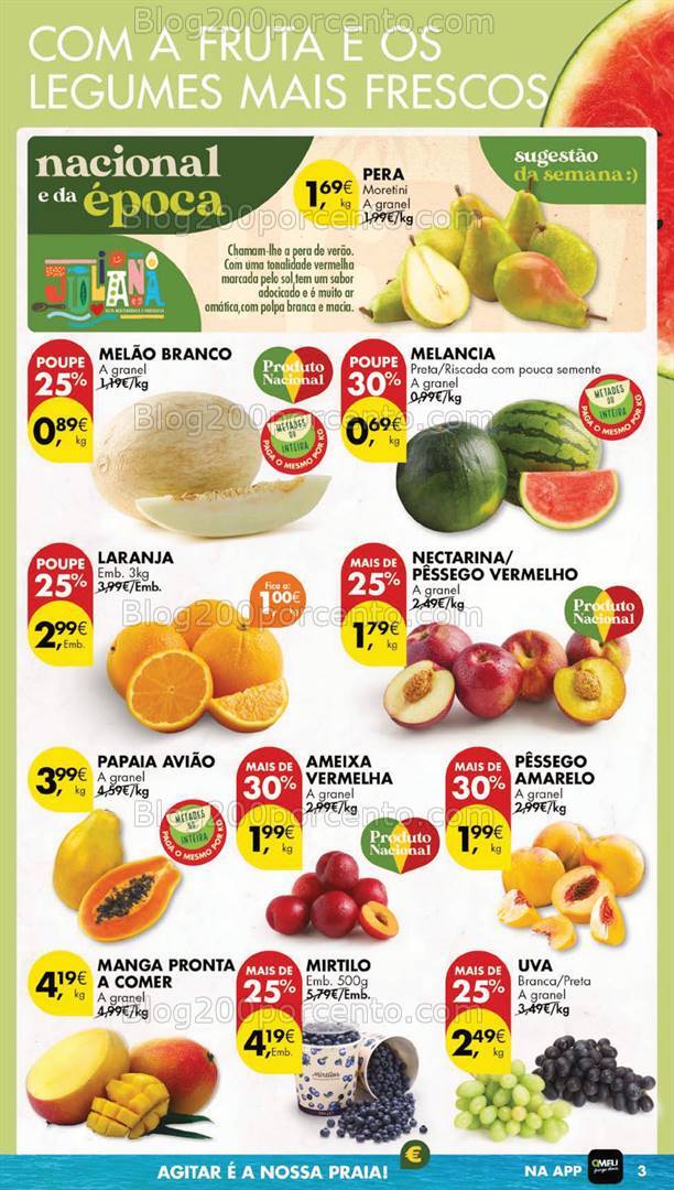 Antevisão Folheto PINGO DOCE Lojas Grandes Promoções de 23 a 29 julho