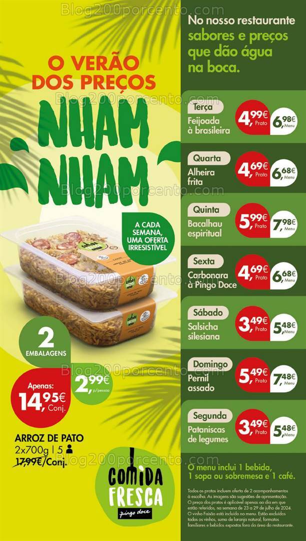 Antevisão Folheto PINGO DOCE Lojas Grandes Promoções de 23 a 29 julho