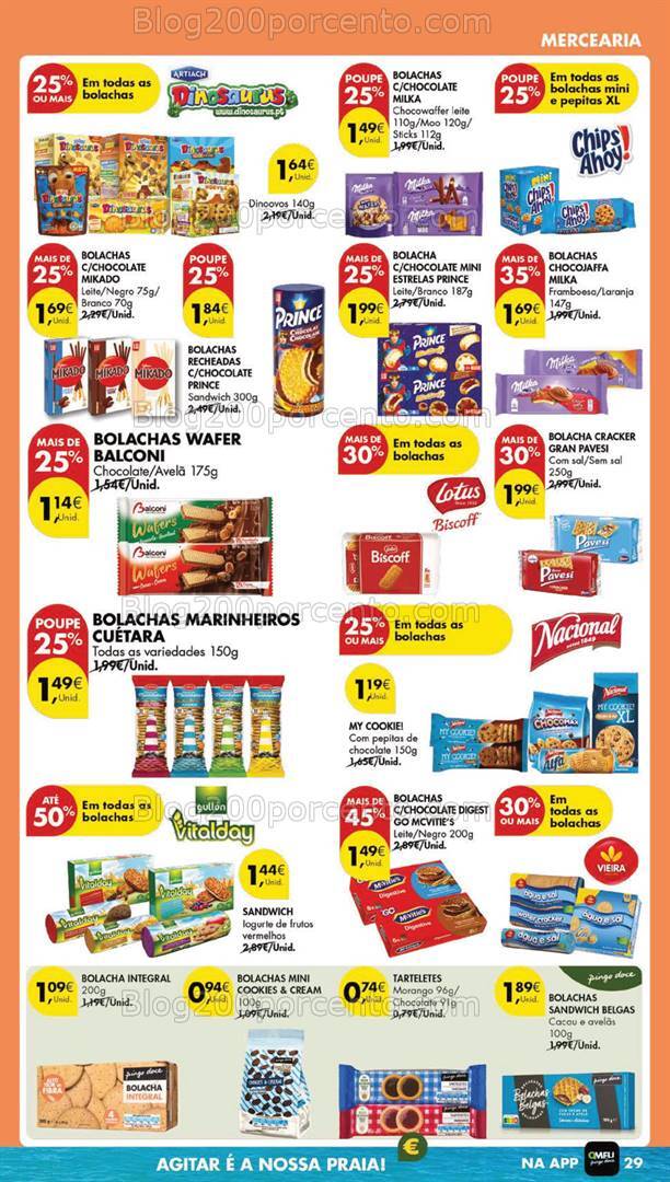 Antevisão Folheto PINGO DOCE Lojas Pequenas Promoções de 23 a 29 julho