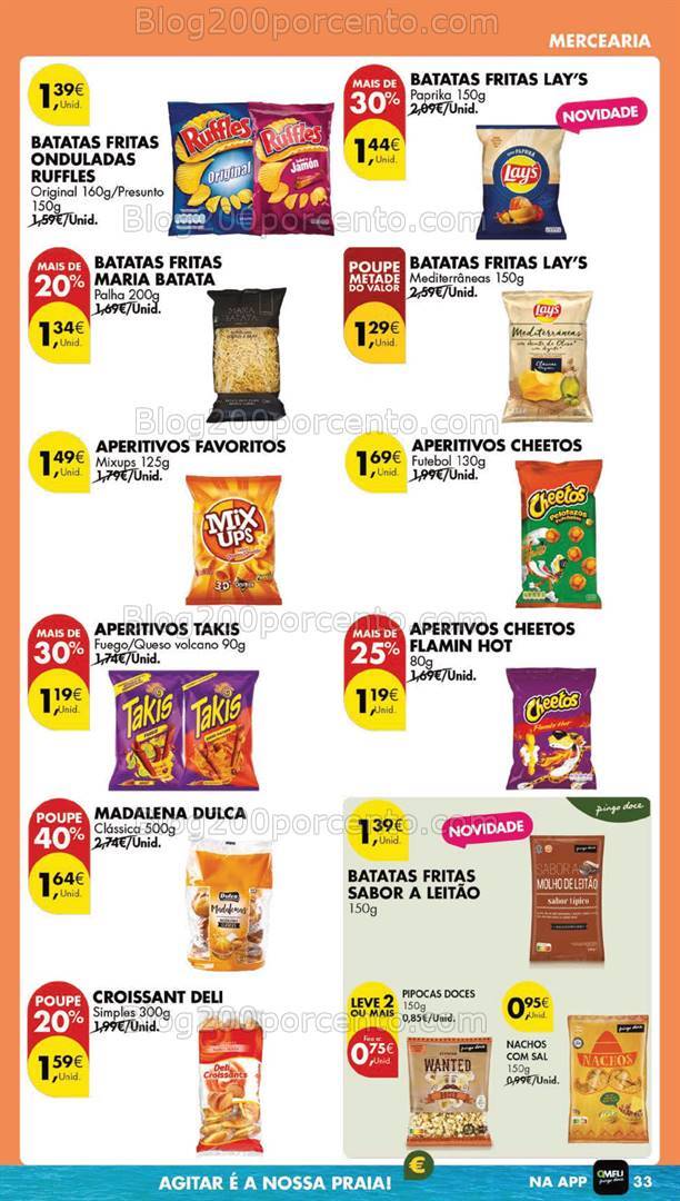Antevisão Folheto PINGO DOCE Lojas Pequenas Promoções de 23 a 29 julho