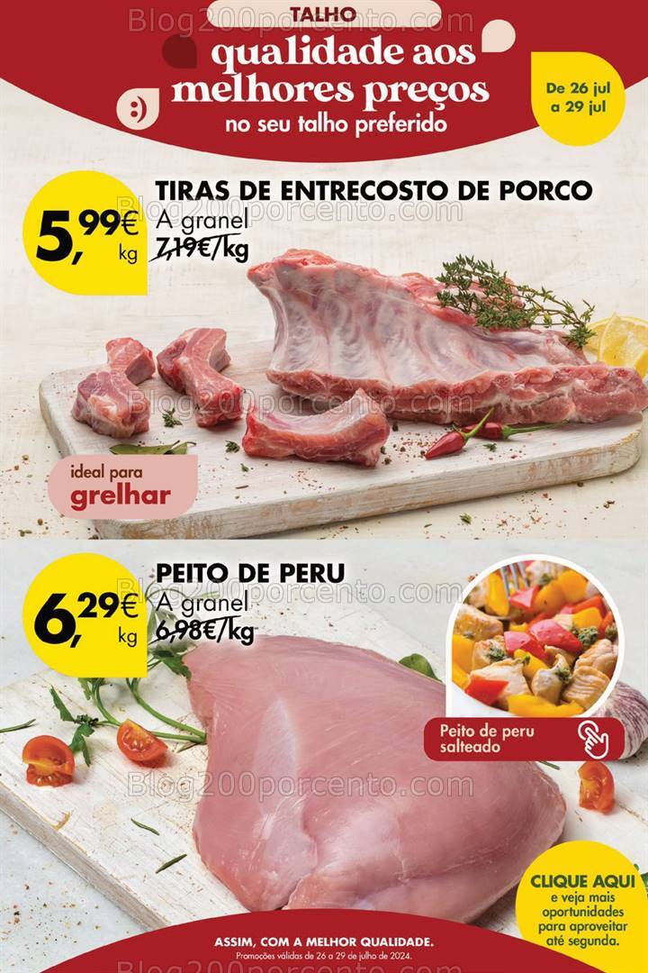 Antevisão Folheto PINGO DOCE  Promoções Fim de Semana - só 26 julho