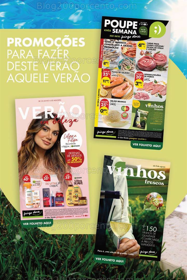 Antevisão Folheto PINGO DOCE  Promoções Fim de Semana - só 26 julho