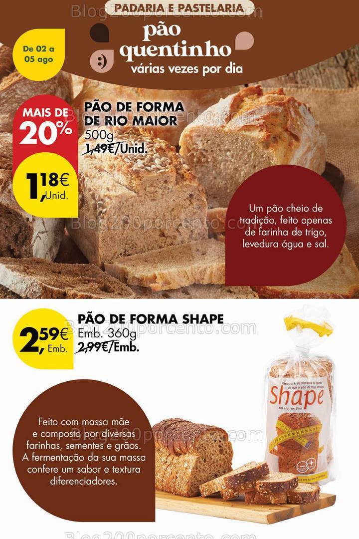 Antevisão Folheto PINGO DOCE Promoções Fim de Semana - só 3 e 4 agosto